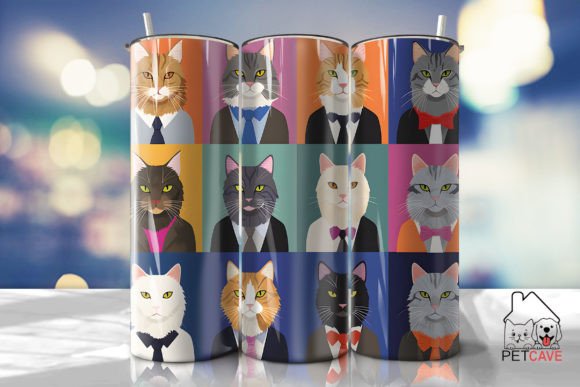 Cat Face Tumbler Wrap Embroidery Design Review