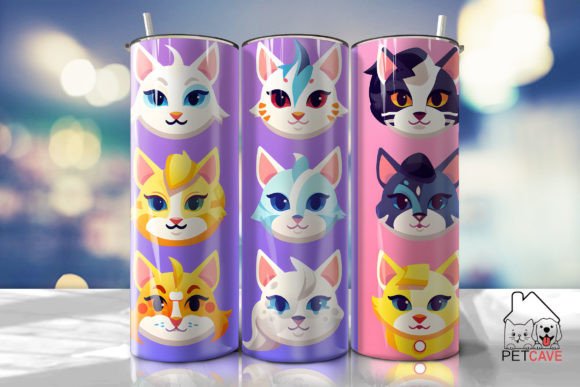 Cat Faces Polka Dot Madness Tumbler Embroidery Review