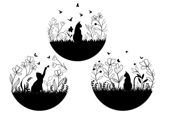 Cat Floral Butterfly Design Review