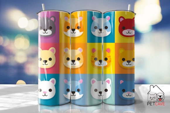 Cat Lover Icon Set Tumbler Review