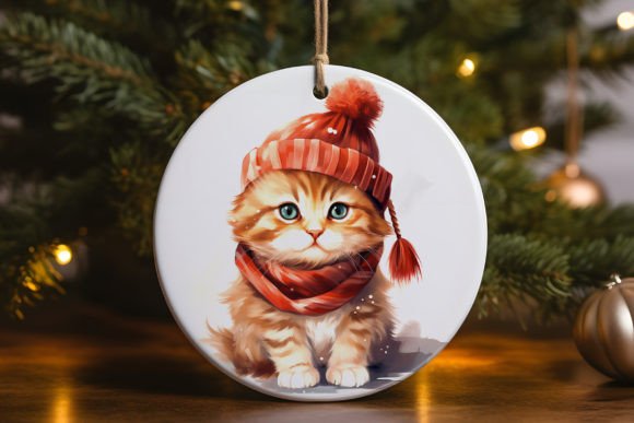 Cute Kitten Christmas Ornament Review