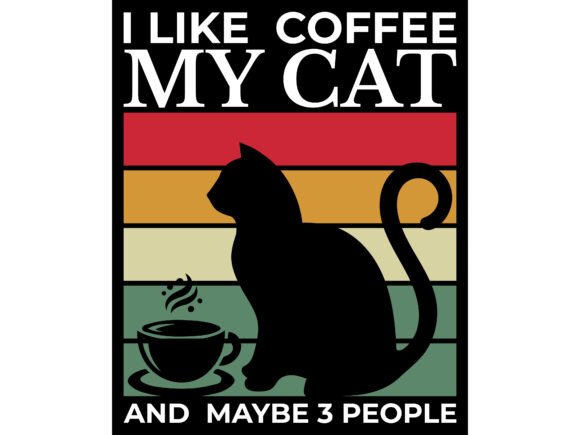 I Like My Coffee Cat and My Be 3 People Embroidery Design Review