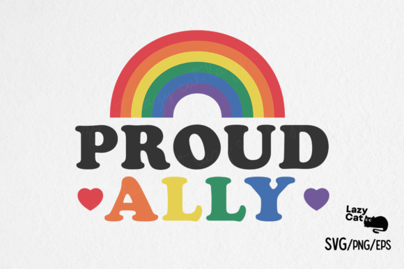 LGBTQ Pride Month Proud Ally SVG Design Review