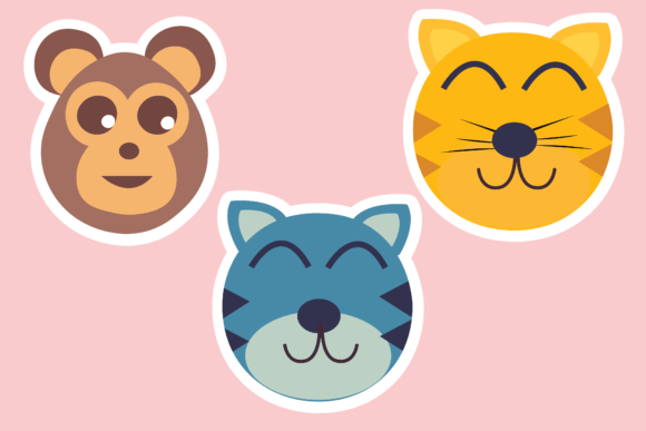 Monkey Cat Cute Animal Icon Review