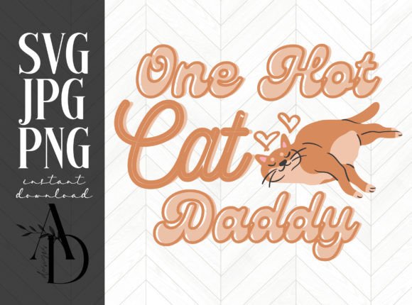 One Hot Cat Daddy Orange Cat Embroidery Review
