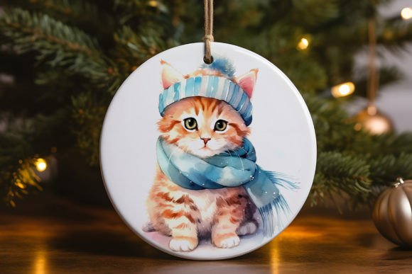 Orange Kitten Holiday Ornament Review