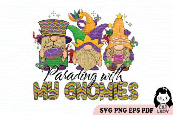 Parading with My Gnomies SVG PNG Review