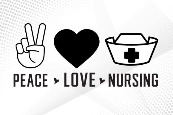 Peace Love Nursing Svg Review for Embroidery Projects