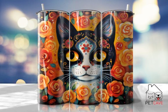 Psychedelic Cat Tumbler Wrap Review