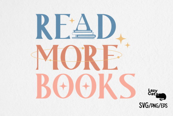 Read More Books SVG Design Review