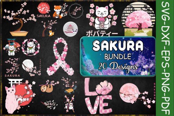 Sakura SVG Bundle Review for Embroidery Projects