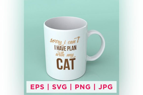 Sorry I Can t I Have Plan with My Cat Embroidery Review