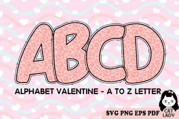 Valentine Alphabet SVG PNG Sublimation Review